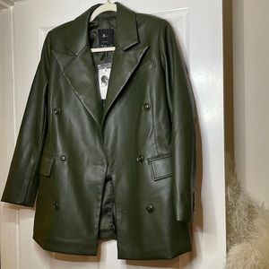 7 For All Mankind green blazer